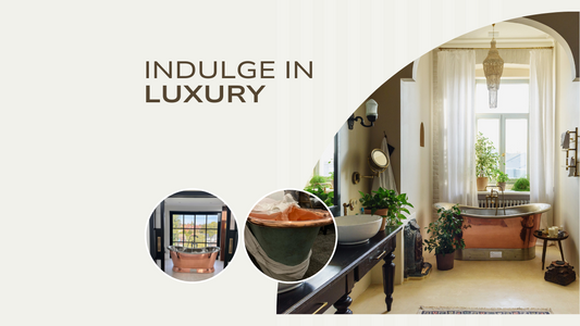 Revel in Opulence: Elevate Your Bathing Ritual with Copper Grandeur