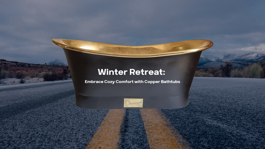 Winter Delight: Copper Bathtubs for Luxurious Comfort