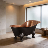 Clawfoot Copper Tub Chinese Style