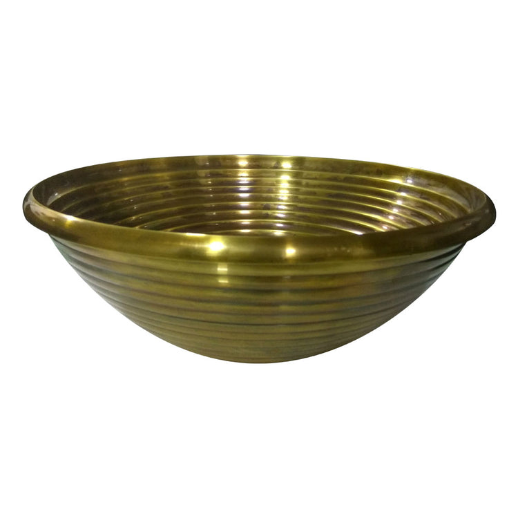 Cast Bronze Sink Round Antique Bronze