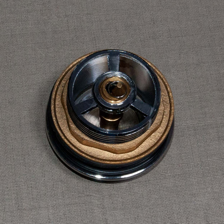 Nickel Finish Brass Popup Waste for Bathtubs