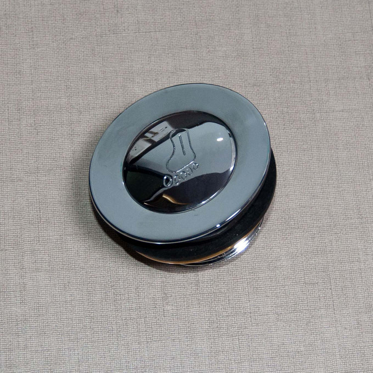 Nickel Finish Brass Popup Waste for Bathtubs