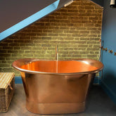 Straight Base Copper Bathtub Full Copper 1500mm