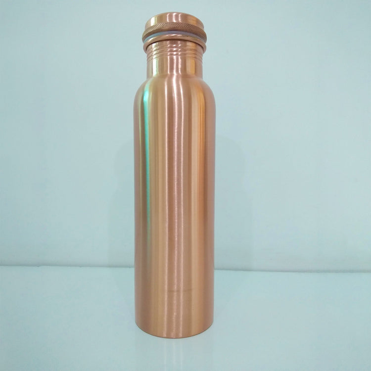 Copper Water Bottle Matt Finish