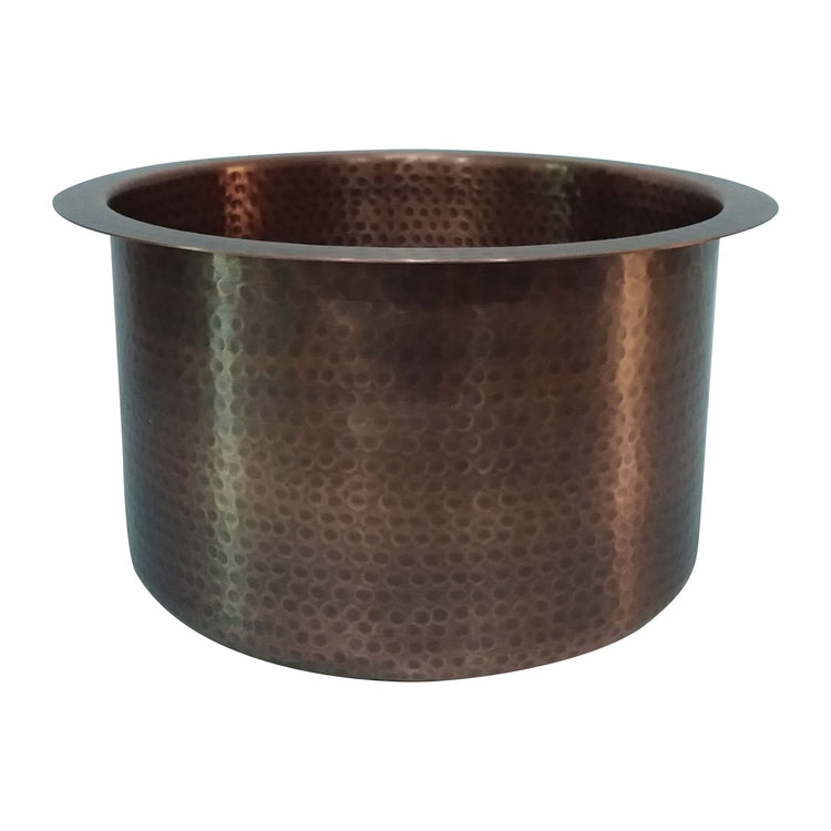 Round Copper Bar Sink