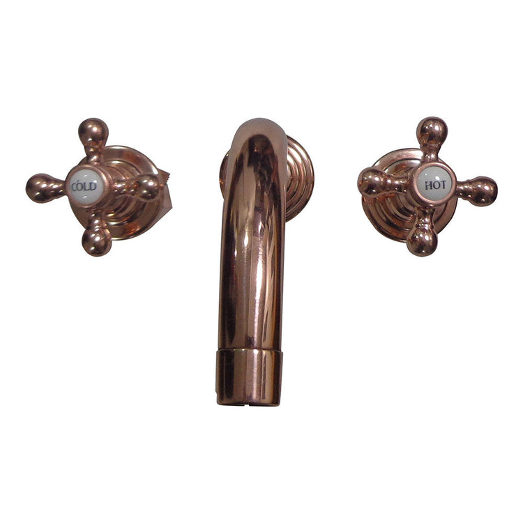 Dixon Copper Finish Wall Mount Faucet