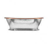 Copper Tub Nickel Exterior - Coppersmith Creations