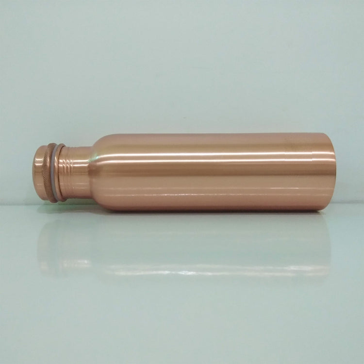 Copper Water Bottle Matt Finish