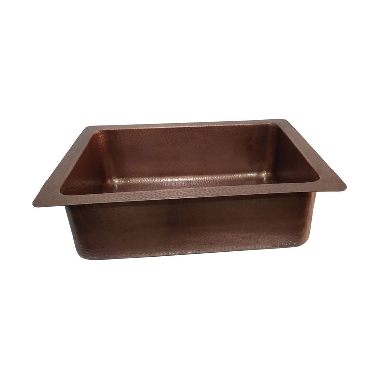 Copper Sink Vine Front Apron 23.50 x 17.50 x 8 inch