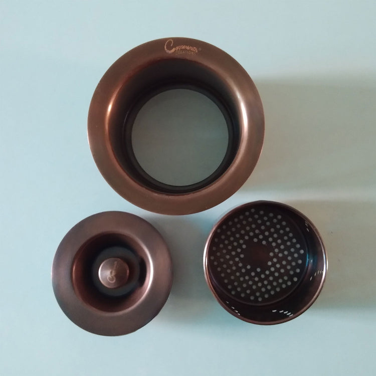 Copper Kitchen Sink 3-in-1 Disposal Flange