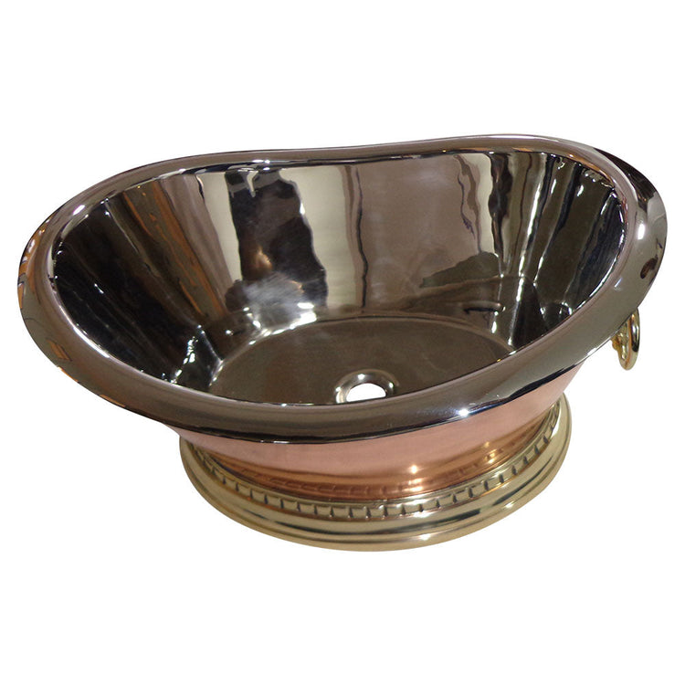 Beverage Tub Style Copper Sink - Coppersmith Creations