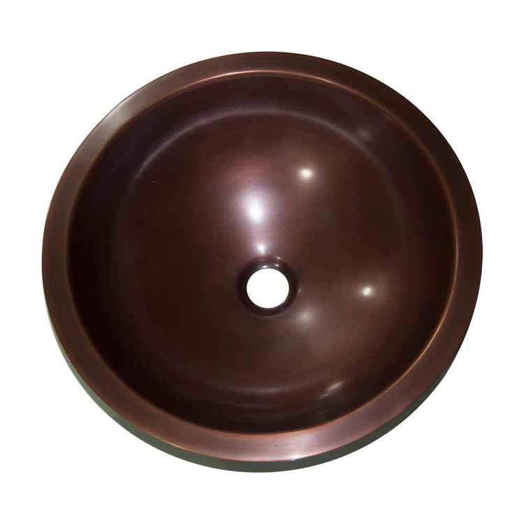 Rice Hammered Copper Sink - Coppersmith Creations