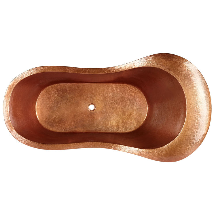 Clawfoot Copper Tub Chinese Style