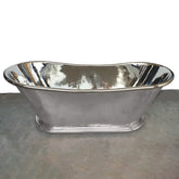 Copper Bathtub Nickel Finish Inside & Outside