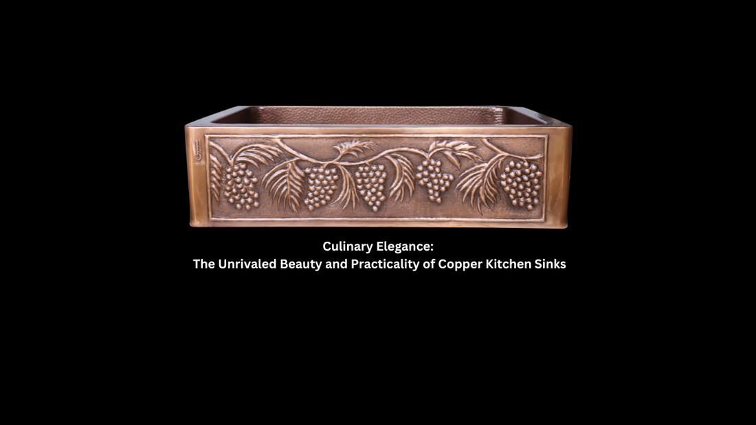 Copper Kitchen Sinks: An Ode to Timeless Elegance and Sustainable Living