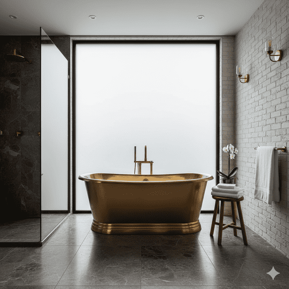 Brass Bathtubs – Where Luxury Meets Lasting Craftsmanship