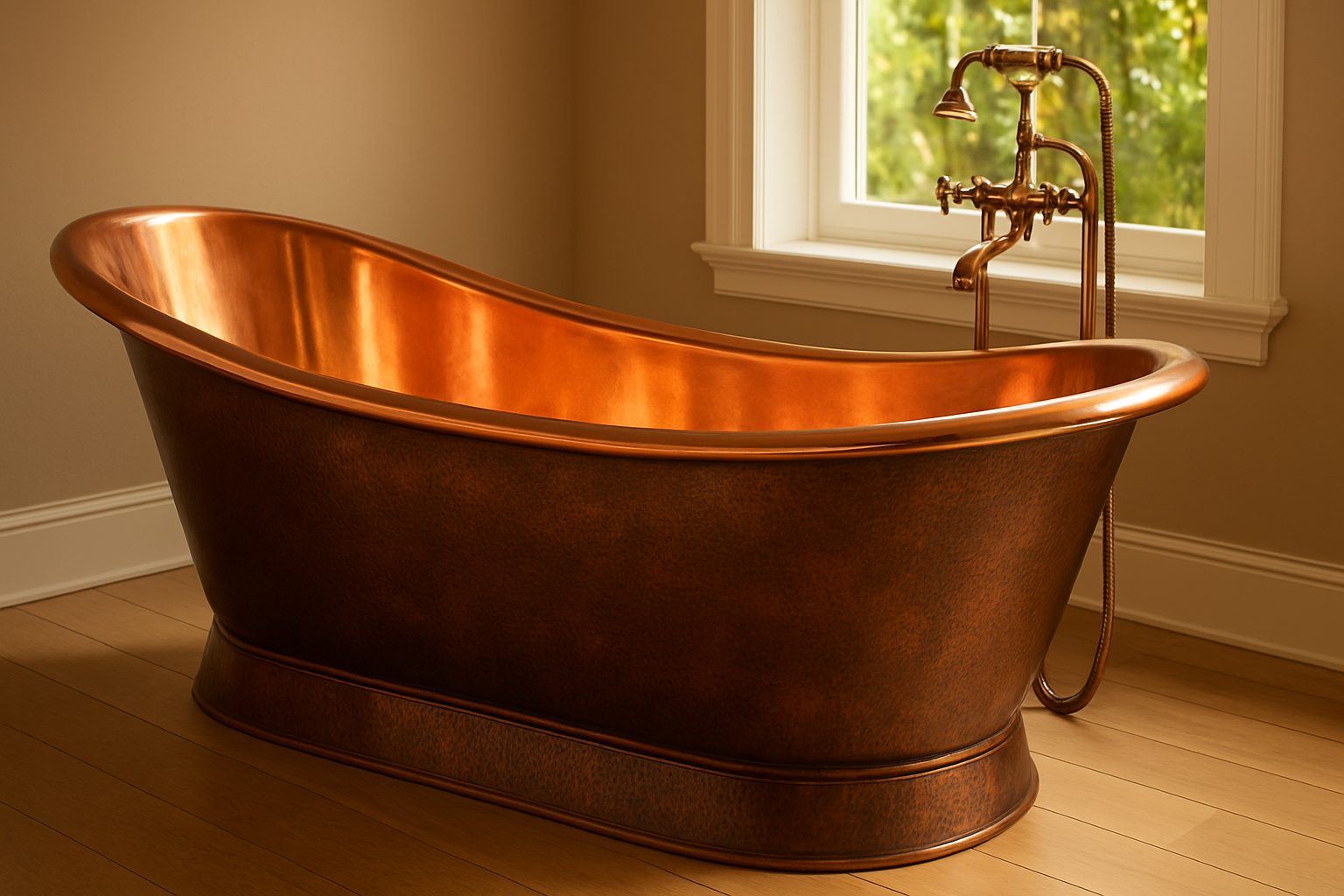 The Timeless Charm of Copper Bathtubs