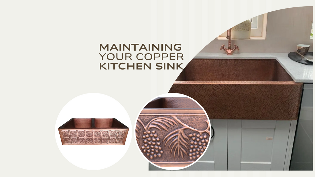 Copper Kitchen Sinks: A Symphony of Maintenance for Timeless Radiance