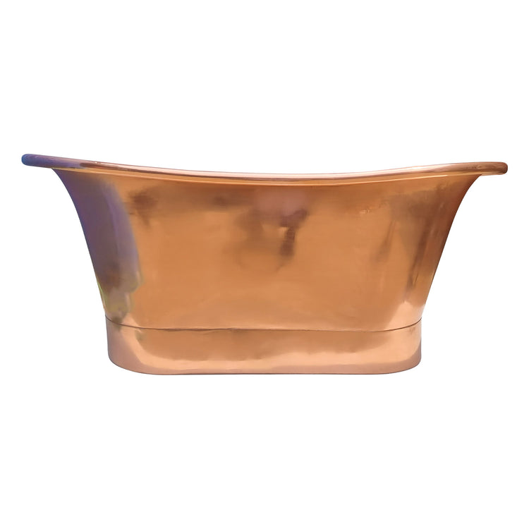 Straight Base Copper Bathtub Full Copper