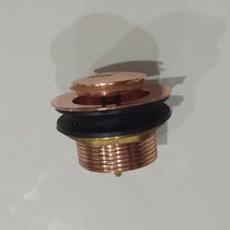 Copper Finish Brass Popup Waste for Bathtubs