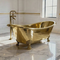 Clawfoot Brass Bathtub
