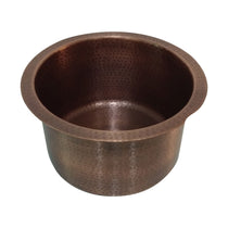 Round Copper Bar Sink