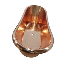Copper Bathtub Full Shining Copper Finish