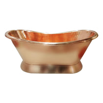 Copper Bathtub Full Shining Copper Finish