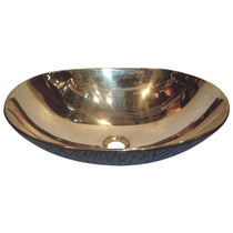 Cast Bronze Sink Shiny Yellow