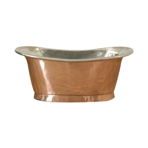Copper Bathtub Tin Inside Shiny Copper Outside - Coppersmith Creations