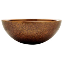 Double Wall Copper Sink Outside Hammered Inside Smooth