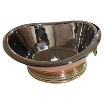 Beverage Tub Style Copper Sink - Coppersmith Creations