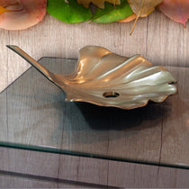 Cast Bronze Sink Leaf Design