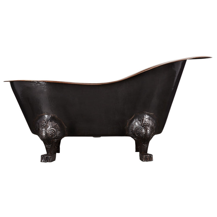 Clawfoot Copper Tub Chinese Style
