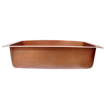 D-Shape Copper Kitchen Sink