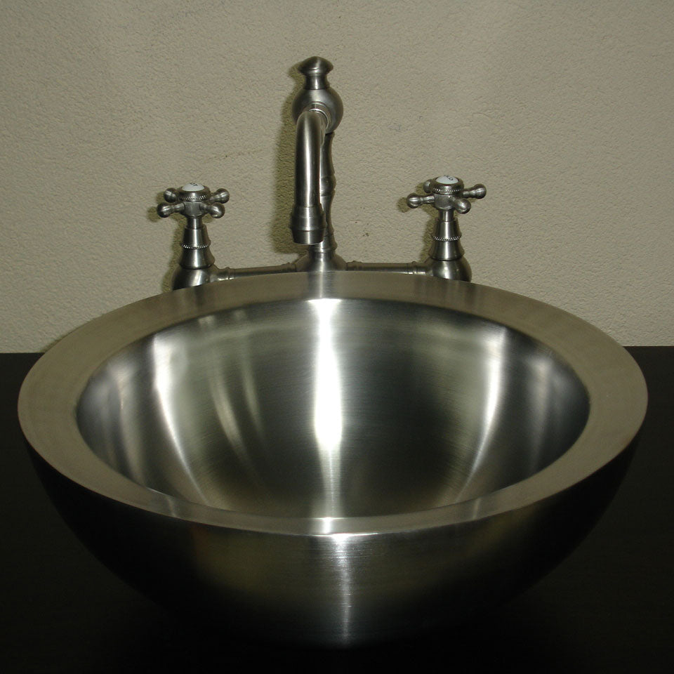 Double Wall Steel Sink - Coppersmith Creations